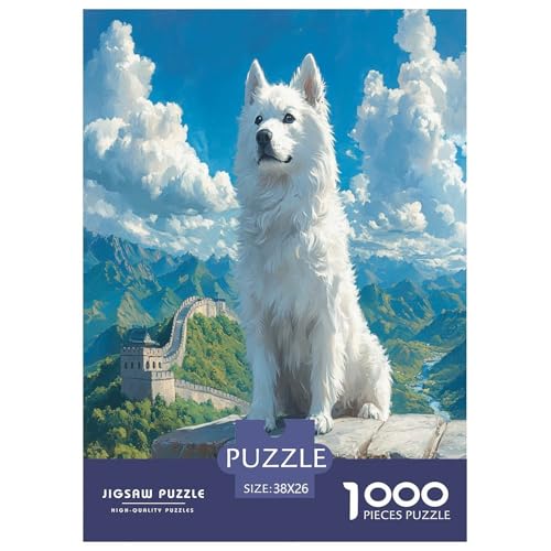 Japanischer Spitz Puzzle 1000-teilige Schwer Puzzle Spielzeug Lernspiel Impossible Herausforderung Spielzeug Für Erwachsene Kinder 38x26cm/1000pcs Japanischer Spitz Puzzle 1000-teilige Schwer Puzzle Spielzeug Lernspiel Impossible Herausforderung Spielzeug Für Erwachsene Kinder 38x26cm/1000pcs von TZOVPCDFA
