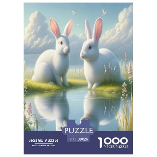 Kaninchen Puzzle 1000 Teile Schwer Puzzle Spielzeug Lernspiel Impossible Herausforderung Spielzeug Für Erwachsene Und Kinder Ab 12 Jahren 38x26cm/1000pcs Kaninchen Puzzle 1000 Teile Schwer Puzzle Spielzeug Lernspiel Impossible Herausforderung Spielzeug Für Erwachsene Und Kinder Ab 12 Jahren 38x26cm/1000pcs von TZOVPCDFA