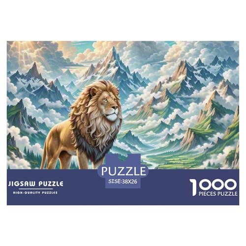 LöwenPuzzle Für Erwachsene 1000 Teile Wildlife Jigsaw Puzzle Mit 1000 Teilen Für Erwachsene Und Kinder Ab 8 Jahren 38x26cm/1000pcs LöwenPuzzle Für Erwachsene 1000 Teile Wildlife Jigsaw Puzzle Mit 1000 Teilen Für Erwachsene Und Kinder Ab 8 Jahren 38x26cm/1000pcs von TZOVPCDFA