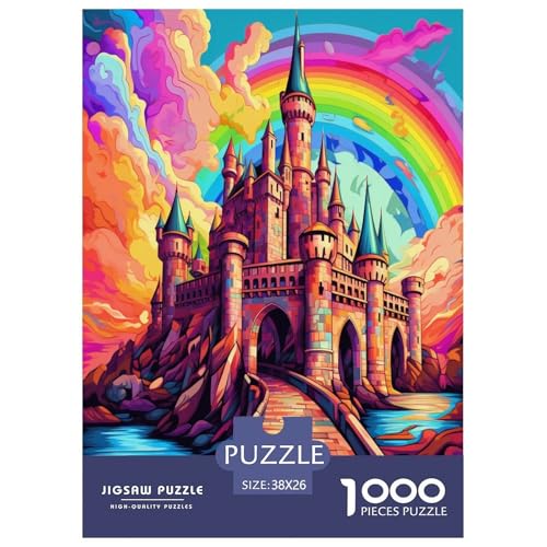 Magische Burg Puzzles 1000 Teile Schwer Puzzle Spielzeug Pädagogisches Spiel Impossible Herausforderungsspielzeug Für Erwachsene Und Kinder Ab 14 Jahren 38x26cm/1000pcs Magische Burg Puzzles 1000 Teile Schwer Puzzle Spielzeug Pädagogisches Spiel Impossible Herausforderungsspielzeug Für Erwachsene Und Kinder Ab 14 Jahren 38x26cm/1000pcs von TZOVPCDFA