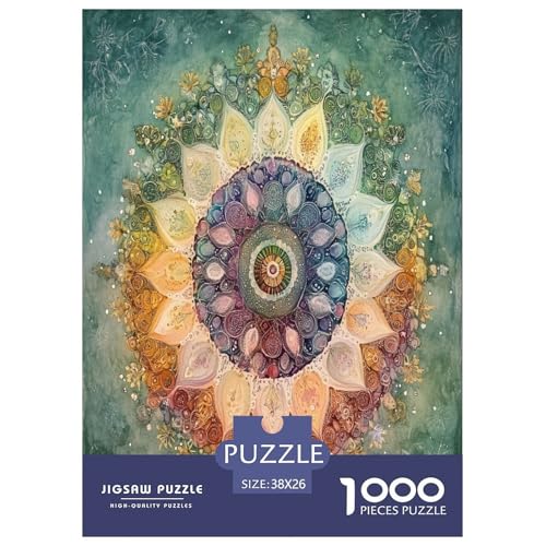 Mandala Puzzle 1000-teilige Schwer Puzzle Spielzeug Lernspiel Impossible Herausforderung Spielzeug Für Erwachsene Und Kinder in Bewährter 38x26cm/1000pcs Mandala Puzzle 1000-teilige Schwer Puzzle Spielzeug Lernspiel Impossible Herausforderung Spielzeug Für Erwachsene Und Kinder in Bewährter 38x26cm/1000pcs von TZOVPCDFA