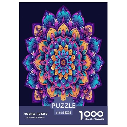 Mandala Puzzle 1000-teilige Schwer Puzzle Spielzeug Pädagogisches Spiel Impossible Herausforderungsspielzeug Für Erwachsene Und Kinder in Bewährter 38x26cm/1000pcs Mandala Puzzle 1000-teilige Schwer Puzzle Spielzeug Pädagogisches Spiel Impossible Herausforderungsspielzeug Für Erwachsene Und Kinder in Bewährter 38x26cm/1000pcs von TZOVPCDFA
