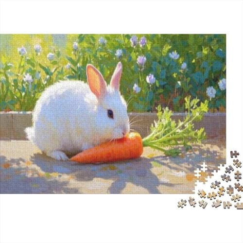 Niederländischer Zwerg Puzzle 1000 Teile Puzzles Puzzle Für Erwachsene Niedliche Tiere Farbpuzzle Geschicklichkeitsspiel Für Die Ganze Familie WohndekoRatteion 1000pcs (75x50cm) von TZOVPCDFA