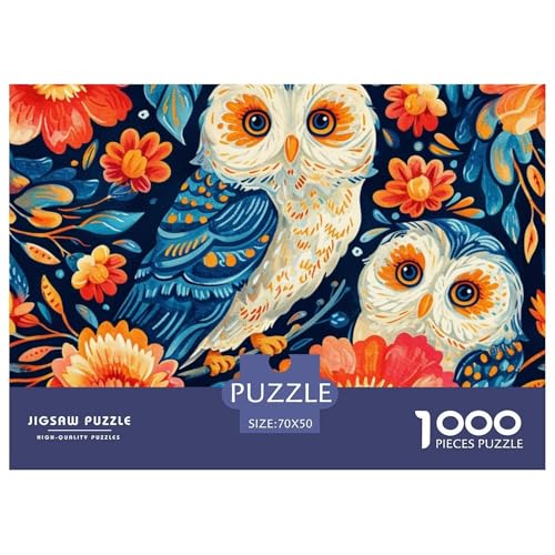 Owl– Sonnenblumen– Lustiges Puzzle – Puzzle Für Erwachsene – 100% Recycelter Karton – 1000 Teile 70x50cm/1000pcs Owl– Sonnenblumen– Lustiges Puzzle – Puzzle Für Erwachsene – 100% Recycelter Karton – 1000 Teile 70x50cm/1000pcs von TZOVPCDFA