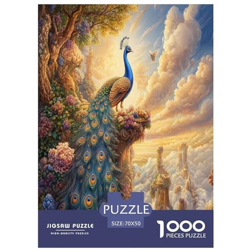 Pfauen Puzzles 1000 Teile Schwer Puzzle Spielzeug Lernspiel Impossible Herausforderung Spielzeug Für Erwachsene Und Kinder Ab 12 Jahren 70x50cm/1000pcs Pfauen Puzzles 1000 Teile Schwer Puzzle Spielzeug Lernspiel Impossible Herausforderung Spielzeug Für Erwachsene Und Kinder Ab 12 Jahren 70x50cm/1000pcs von TZOVPCDFA