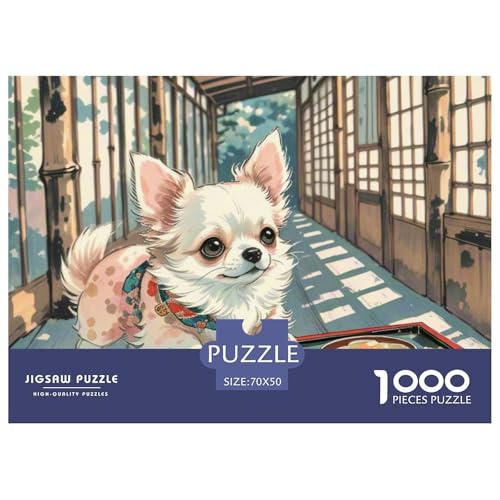 Pomeranian– Japanese Style – Lustiges Puzzle – Puzzle Für Erwachsene – 100% Recycelter Karton – 1000 Teile 70x50cm/1000pcs Pomeranian– Japanese Style – Lustiges Puzzle – Puzzle Für Erwachsene – 100% Recycelter Karton – 1000 Teile 70x50cm/1000pcs von TZOVPCDFA