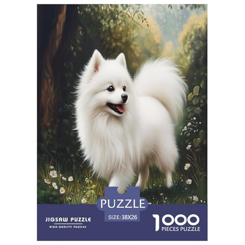Pommern Puzzle 1000 Teile Schwer Puzzle Spielzeug Pädagogisches Spiel Impossible Herausforderung Spielzeug Für Erwachsene Und Kinder Ab 14 Jahren 38x26cm/1000pcs von TZOVPCDFA