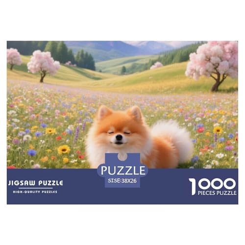 PommernPuzzle 1000 Teile Für Erwachsene Kunst Puzzles 1000 Farbiges Pet HundPuzzle Für Kinder Ab 14 Jahren 38x26cm/1000pcs PommernPuzzle 1000 Teile Für Erwachsene Kunst Puzzles 1000 Farbiges Pet HundPuzzle Für Kinder Ab 14 Jahren 38x26cm/1000pcs von TZOVPCDFA