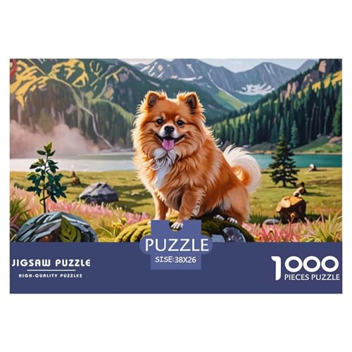 PommernPuzzle 1000 Teile Für Erwachsene Kunst Puzzles 1000 Farbiges Pet HundPuzzle Für Kinder Ab 14 Jahren 38x26cm/1000pcs PommernPuzzle 1000 Teile Für Erwachsene Kunst Puzzles 1000 Farbiges Pet HundPuzzle Für Kinder Ab 14 Jahren 38x26cm/1000pcs von TZOVPCDFA