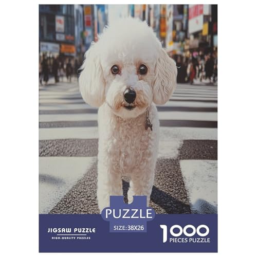 Poodle Puzzle 1000-teilige Schwer Puzzle Spielzeug Lernspiel Impossible Herausforderung Spielzeug Für Erwachsene Und Kinder in Bewährter 38x26cm/1000pcs Poodle Puzzle 1000-teilige Schwer Puzzle Spielzeug Lernspiel Impossible Herausforderung Spielzeug Für Erwachsene Und Kinder in Bewährter 38x26cm/1000pcs von TZOVPCDFA