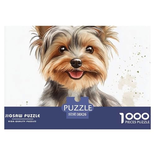Puzzle 1000 Teile, Australian Silky Terrier Puzzle Erwachsene, Impossible Geschicklichkeitsspiel Für Die Ganze Familie, FarbenfLegespie Pet Hund38x26cm/1000pcs Puzzle 1000 Teile, Australian Silky Terrier Puzzle Erwachsene, Impossible Geschicklichkeitsspiel Für Die Ganze Familie, FarbenfLegespie Pet Hund38x26cm/1000pcs von TZOVPCDFA