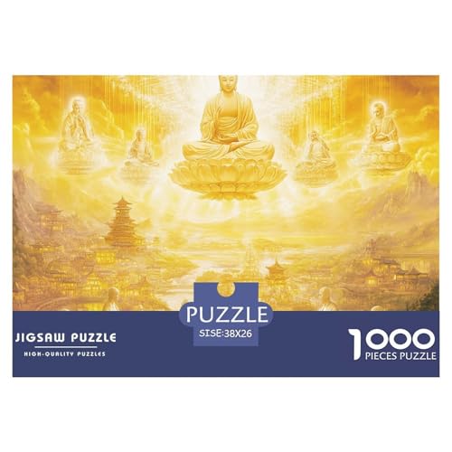 Puzzle 1000 Teile, BuddhaPuzzle Erwachsene, Impossible Geschicklichkeitsspiel Für Die Ganze Familie, FarbenfLegespie Shakyamuni 38x26cm/1000pcs Puzzle 1000 Teile, BuddhaPuzzle Erwachsene, Impossible Geschicklichkeitsspiel Für Die Ganze Familie, FarbenfLegespie Shakyamuni 38x26cm/1000pcs von TZOVPCDFA