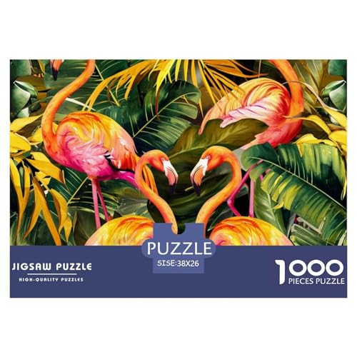 Puzzle 1000 Teile, Pink Flamingos Puzzle Erwachsene, Impossible Geschicklichkeitsspiel Für Die Ganze Familie, FarbenfLegespie Dschungeltiere38x26cm/1000pcs Puzzle 1000 Teile, Pink Flamingos Puzzle Erwachsene, Impossible Geschicklichkeitsspiel Für Die Ganze Familie, FarbenfLegespie Dschungeltiere38x26cm/1000pcs von TZOVPCDFA