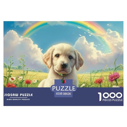 Puzzle 1000 Teile, Rainbow HundPuzzle Erwachsene, Impossible Geschicklichkeitsspiel Für Die Ganze Familie, FarbenfLegespie Cute Pets 38x26cm/1000pcs Puzzle 1000 Teile, Rainbow HundPuzzle Erwachsene, Impossible Geschicklichkeitsspiel Für Die Ganze Familie, FarbenfLegespie Cute Pets 38x26cm/1000pcs von TZOVPCDFA