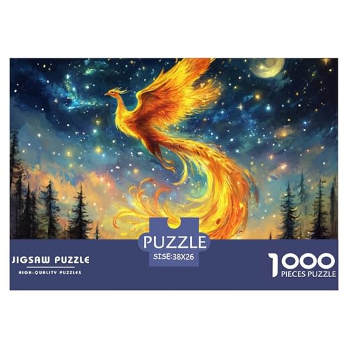 Puzzle 1000 Teile Für Erwachsene, Phoenix Klassisches Lernspiel- Mythical Creatures -Dekoration Puzzle Geschenke 38x26cm/1000pcs Puzzle 1000 Teile Für Erwachsene, Phoenix Klassisches Lernspiel- Mythical Creatures -Dekoration Puzzle Geschenke 38x26cm/1000pcs von TZOVPCDFA