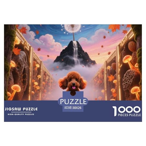 Puzzle 1000 Teile Für Erwachsene, Poodle Klassisches Lernspiel- Pet Hund-Dekoration Puzzle Geschenke 38x26cm/1000pcs Puzzle 1000 Teile Für Erwachsene, Poodle Klassisches Lernspiel- Pet Hund-Dekoration Puzzle Geschenke 38x26cm/1000pcs von TZOVPCDFA