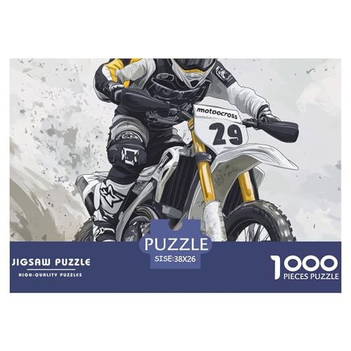 Puzzle 1000 Teile Für Erwachsene Und Kinder Ab 14 Jahren Dirt BikePuzzles, Vehicle Puzzle 1000 Teile 38x26cm/1000pcs Puzzle 1000 Teile Für Erwachsene Und Kinder Ab 14 Jahren Dirt BikePuzzles, Vehicle Puzzle 1000 Teile 38x26cm/1000pcs von TZOVPCDFA