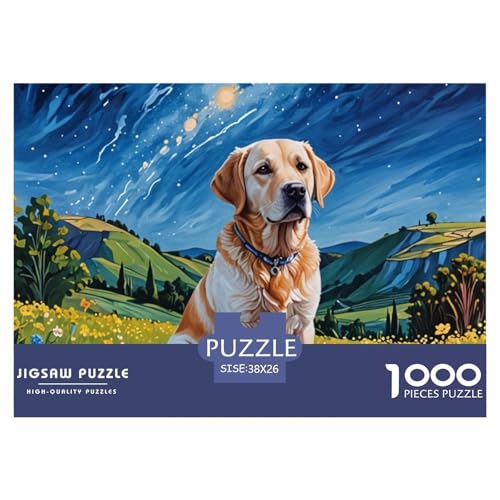Puzzle 1000 Teile Für Erwachsene Und Kinder Ab 14 Jahren Goldener RetrieverPuzzles, Pet HundPuzzle 1000 Teile 38x26cm/1000pcs Puzzle 1000 Teile Für Erwachsene Und Kinder Ab 14 Jahren Goldener RetrieverPuzzles, Pet HundPuzzle 1000 Teile 38x26cm/1000pcs von TZOVPCDFA