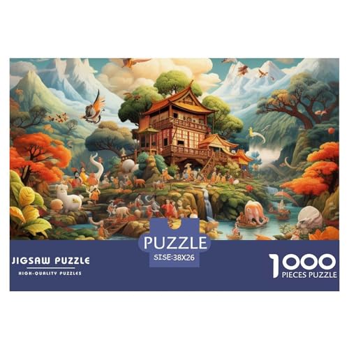 Puzzle 1000 Teile Für Erwachsene Und Kinder Ab 14 Jahren TierweltPuzzles, Animated Cartoon Puzzle 1000 Teile 38x26cm/1000pcs Puzzle 1000 Teile Für Erwachsene Und Kinder Ab 14 Jahren TierweltPuzzles, Animated Cartoon Puzzle 1000 Teile 38x26cm/1000pcs von TZOVPCDFA