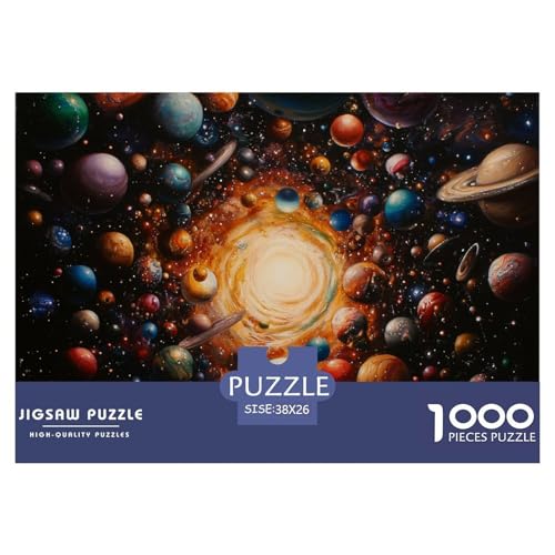 Puzzle 1000 Teile Für Erwachsene Und Kinder Ab 14 Jahren kosmische GalaxiePuzzles, Planet Puzzle 1000 Teile 38x26cm/1000pcs Puzzle 1000 Teile Für Erwachsene Und Kinder Ab 14 Jahren kosmische GalaxiePuzzles, Planet Puzzle 1000 Teile 38x26cm/1000pcs von TZOVPCDFA