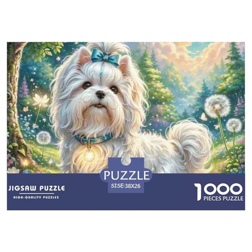 Puzzle 1000 Teile Für Erwachsene Und Kinder Ab 14 Jahren maltesischPuzzles, Cute Pets Puzzle 1000 Teile 38x26cm/1000pcs Puzzle 1000 Teile Für Erwachsene Und Kinder Ab 14 Jahren maltesischPuzzles, Cute Pets Puzzle 1000 Teile 38x26cm/1000pcs von TZOVPCDFA