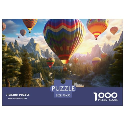 Puzzle 1000 Teile Heißluftballon- Global Journey Puzzel Für Erwachsene - 100% Recycelten Kartons Jigsaw Puzzle Erwachsene Und Kinder - Familienspaß Von 70x50cm/1000pcs Puzzle 1000 Teile Heißluftballon- Global Journey Puzzel Für Erwachsene - 100% Recycelten Kartons Jigsaw Puzzle Erwachsene Und Kinder - Familienspaß Von 70x50cm/1000pcs von TZOVPCDFA