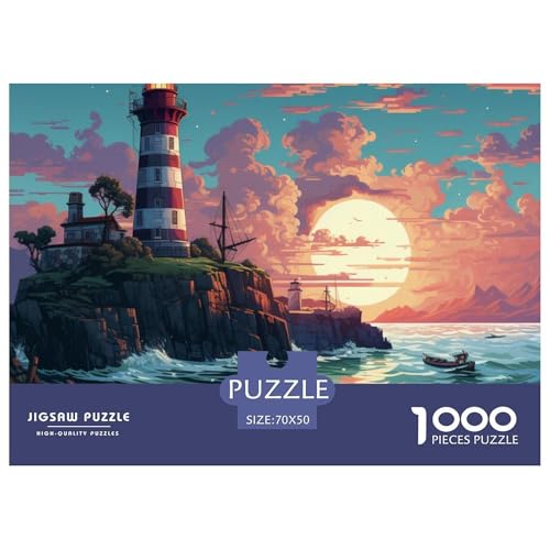 Puzzle 1000 Teile Küstenleuchttürme- Fishing BootPuzzel Für Erwachsene - 100% Recycelten Kartons Jigsaw Puzzle Erwachsene Und Kinder - Familienspaß Von 70x50cm/1000pcs Puzzle 1000 Teile Küstenleuchttürme- Fishing BootPuzzel Für Erwachsene - 100% Recycelten Kartons Jigsaw Puzzle Erwachsene Und Kinder - Familienspaß Von 70x50cm/1000pcs von TZOVPCDFA
