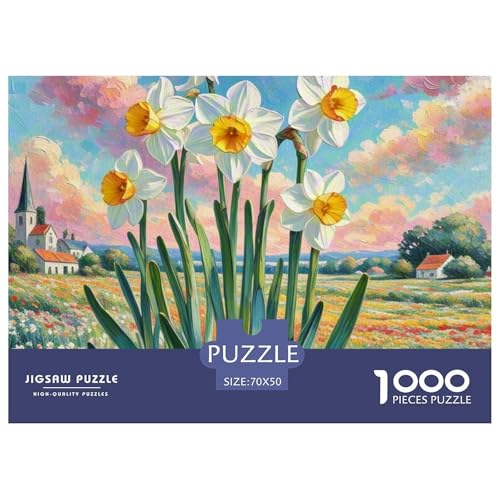 Puzzle 1000 Teile Narziss- Idyllic Landscape Puzzel Für Erwachsene - 100% Recycelten Kartons Jigsaw Puzzle Erwachsene Und Kinder - Familienspaß Von 70x50cm/1000pcs Puzzle 1000 Teile Narziss- Idyllic Landscape Puzzel Für Erwachsene - 100% Recycelten Kartons Jigsaw Puzzle Erwachsene Und Kinder - Familienspaß Von 70x50cm/1000pcs von TZOVPCDFA