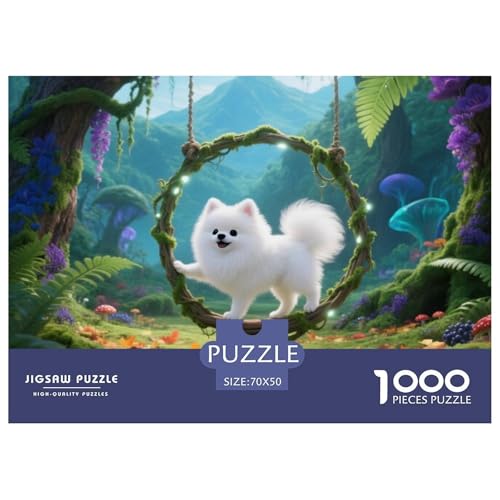 Puzzle 1000 Teile Pommern- Pet HundPuzzel Für Erwachsene - 100% Recycelten Kartons Jigsaw Puzzle Erwachsene Und Kinder - Familienspaß Von 70x50cm/1000pcs Puzzle 1000 Teile Pommern- Pet HundPuzzel Für Erwachsene - 100% Recycelten Kartons Jigsaw Puzzle Erwachsene Und Kinder - Familienspaß Von 70x50cm/1000pcs von TZOVPCDFA