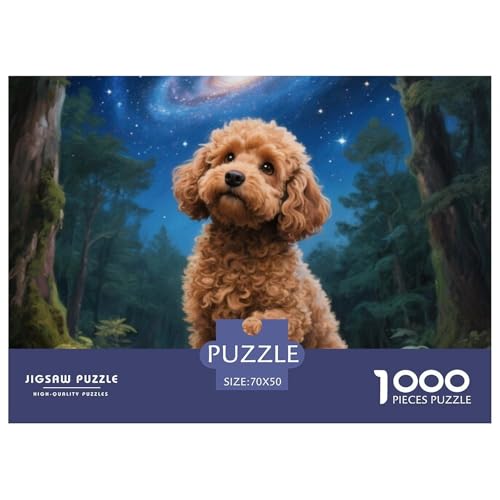 Puzzle 1000 Teile Poodle- Pet HundPuzzel Für Erwachsene - 100% Recycelten Kartons Jigsaw Puzzle Erwachsene Und Kinder - Familienspaß Von 70x50cm/1000pcs Puzzle 1000 Teile Poodle- Pet HundPuzzel Für Erwachsene - 100% Recycelten Kartons Jigsaw Puzzle Erwachsene Und Kinder - Familienspaß Von 70x50cm/1000pcs von TZOVPCDFA