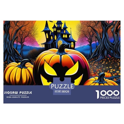 Puzzle 1000 Teile Pumpkin Halloween Erwachsene Puzzles Für Erwachsene Lernspiel Herausforderungsspielzeug Halloween Schloss1000-teilige Puzzles Für Erwachsene Kinder 38x26cm/1000pcs Puzzle 1000 Teile Pumpkin Halloween Erwachsene Puzzles Für Erwachsene Lernspiel Herausforderungsspielzeug Halloween Schloss1000-teilige Puzzles Für Erwachsene Kinder 38x26cm/1000pcs von TZOVPCDFA