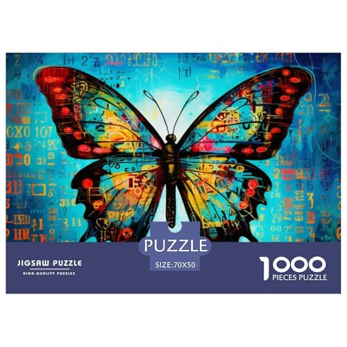 Puzzle 1000 Teile Schmetterling- Cool Runes Puzzel Für Erwachsene - 100% Recycelten Kartons Jigsaw Puzzle Erwachsene Und Kinder - Familienspaß Von 70x50cm/1000pcs Puzzle 1000 Teile Schmetterling- Cool Runes Puzzel Für Erwachsene - 100% Recycelten Kartons Jigsaw Puzzle Erwachsene Und Kinder - Familienspaß Von 70x50cm/1000pcs von TZOVPCDFA