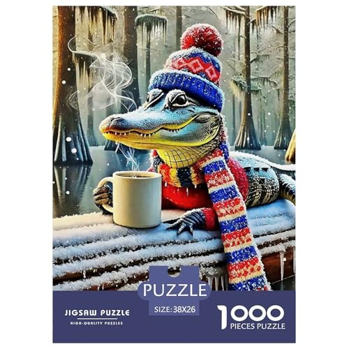 Puzzle Für Erwachsene 1000 Teile CocodriloLernspiel Cartoon Style Für Familie Freunde Für Erwachsene Und Kinder Ab 14 Jahren 38x26cm/1000pcs Puzzle Für Erwachsene 1000 Teile CocodriloLernspiel Cartoon Style Für Familie Freunde Für Erwachsene Und Kinder Ab 14 Jahren 38x26cm/1000pcs von TZOVPCDFA