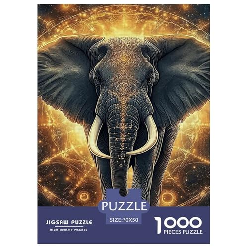 Puzzle Für Erwachsene 1000 Teile ElefantenHerausforderung Spielzeug Animal Theme Geschenke Für Männer Für Erwachsene Kinder 70x50cm/1000pcs Puzzle Für Erwachsene 1000 Teile ElefantenHerausforderung Spielzeug Animal Theme Geschenke Für Männer Für Erwachsene Kinder 70x50cm/1000pcs von TZOVPCDFA