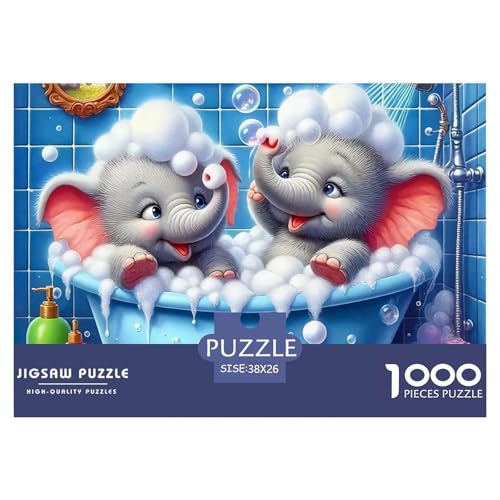 Puzzle Für Erwachsene 1000 Teile ElefantenLernspiel Animal Theme Geschenke Für Damen Für Erwachsene Und Kinder Ab 14 Jahren 38x26cm/1000pcs Puzzle Für Erwachsene 1000 Teile ElefantenLernspiel Animal Theme Geschenke Für Damen Für Erwachsene Und Kinder Ab 14 Jahren 38x26cm/1000pcs von TZOVPCDFA
