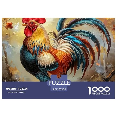 Puzzle Für Erwachsene 1000 Teile HahnLernspiel Poultry Theme Für Familie Freunde Für Erwachsene Und Kinder Ab 14 Jahren 70x50cm/1000pcs von TZOVPCDFA