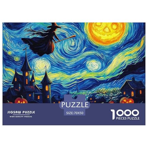 Puzzle Für Erwachsene 1000 Teile HexeErwachsene Puzzles Pädagogisches Spiel Pumpkin Halloween Theme Geschenke Für Damen Für Erwachsene Kinder 70x50cm/1000pcs Puzzle Für Erwachsene 1000 Teile HexeErwachsene Puzzles Pädagogisches Spiel Pumpkin Halloween Theme Geschenke Für Damen Für Erwachsene Kinder 70x50cm/1000pcs von TZOVPCDFA