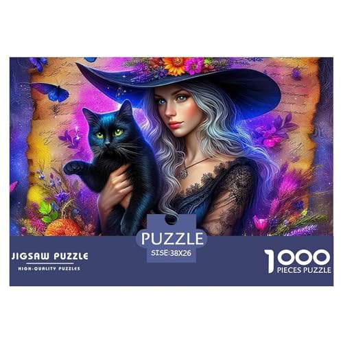 Puzzle Für Erwachsene 1000 Teile HexeHerausforderung Spielzeug Halloween Theme Geschenke Für Damen Für Erwachsene Und Kinder Ab 14 Jahren 38x26cm/1000pcs Puzzle Für Erwachsene 1000 Teile HexeHerausforderung Spielzeug Halloween Theme Geschenke Für Damen Für Erwachsene Und Kinder Ab 14 Jahren 38x26cm/1000pcs von TZOVPCDFA