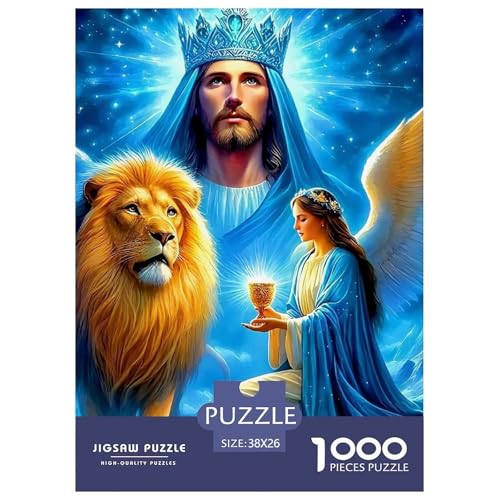 Puzzle Für Erwachsene 1000 Teile Jesus - ReligionHerausforderung Spielzeug Christian Themes Geschenke Für Männer Für Erwachsene Kinder 38x26cm/1000pcs Puzzle Für Erwachsene 1000 Teile Jesus - ReligionHerausforderung Spielzeug Christian Themes Geschenke Für Männer Für Erwachsene Kinder 38x26cm/1000pcs von TZOVPCDFA