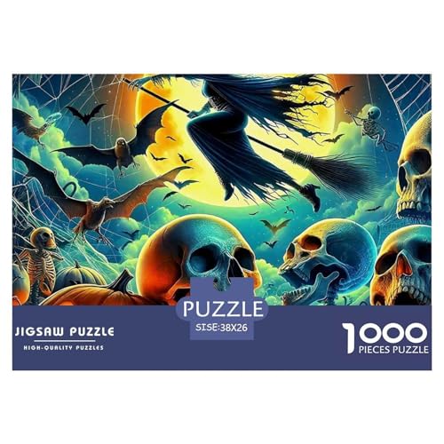 Puzzle Für Erwachsene 1000 Teile Jumbie KürbisseLernspiel Halloween Theme Für Familie Freunde Für Erwachsene Und Kinder Ab 14 Jahren 38x26cm/1000pcs von TZOVPCDFA