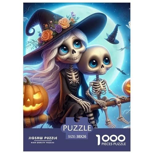 Puzzle Für Erwachsene 1000 Teile Jumbie KürbisseLernspiel Halloween Theme Geschenke Für Damen Für Erwachsene Und Kinder Ab 14 Jahren 38x26cm/1000pcs von TZOVPCDFA