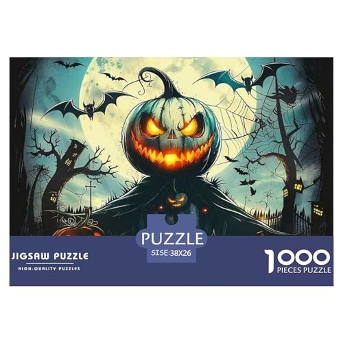 Puzzle Für Erwachsene 1000 Teile Jumbie KürbisseLernspiel Halloween Theme Geschenke Für Damen Für Erwachsene Und Kinder Ab 14 Jahren 38x26cm/1000pcs von TZOVPCDFA