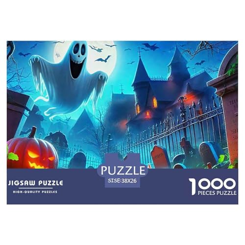 Puzzle Für Erwachsene 1000 Teile Jumbie KürbisseLernspiel Halloween Theme Geschenke Für Damen Für Erwachsene Und Kinder Ab 14 Jahren 38x26cm/1000pcs von TZOVPCDFA