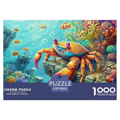 Puzzle Für Erwachsene 1000 Teile Krabben Pädagogisches Spiel Animal Theme Geschenke Für Männer Für Erwachsene Kinder 38x26cm Puzzle Für Erwachsene 1000 Teile Krabben Pädagogisches Spiel Animal Theme Geschenke Für Männer Für Erwachsene Kinder 38x26cm von TZOVPCDFA