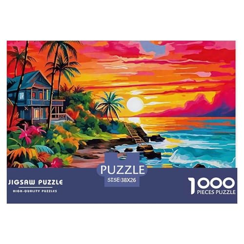 Puzzle Für Erwachsene 1000 Teile KüstenlandschaftPuzzlespiele Coastal Theme Geschenke Für Damen Für Erwachsene Und Kinder Ab 14 Jahren 38x26cm/1000pcs von TZOVPCDFA
