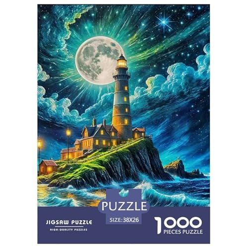Puzzle Für Erwachsene 1000 Teile LeuchtturmLernspiel KüstenlandschaftTheme Für Familie Freunde Für Erwachsene Und Kinder Ab 14 Jahren 38x26cm/1000pcs Puzzle Für Erwachsene 1000 Teile LeuchtturmLernspiel KüstenlandschaftTheme Für Familie Freunde Für Erwachsene Und Kinder Ab 14 Jahren 38x26cm/1000pcs von TZOVPCDFA