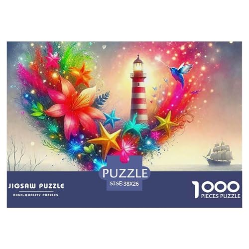 Puzzle Für Erwachsene 1000 Teile LeuchtturmLernspiel KüstenlandschaftTheme Geschenke Für Damen Für Erwachsene Und Kinder Ab 14 Jahren 38x26cm/1000pcs Puzzle Für Erwachsene 1000 Teile LeuchtturmLernspiel KüstenlandschaftTheme Geschenke Für Damen Für Erwachsene Und Kinder Ab 14 Jahren 38x26cm/1000pcs von TZOVPCDFA