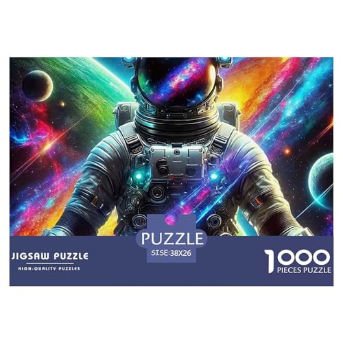 Puzzle Für Erwachsene 1000 Teile PlanetenErwachsene Puzzles Puzzlespiele AstronautGeschenke Für Männer Für Erwachsene Und Kinder Ab 14 Jahren 38x26cm/1000pcs von TZOVPCDFA