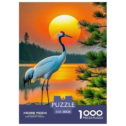 Puzzle Für Erwachsene 1000 Teile Rotgekrönter KranErwachsene Puzzles Pädagogisches Spiel Crane Themed Geschenke Für Männer Für Erwachsene Kinder 38x26cm/1000pcs Puzzle Für Erwachsene 1000 Teile Rotgekrönter KranErwachsene Puzzles Pädagogisches Spiel Crane Themed Geschenke Für Männer Für Erwachsene Kinder 38x26cm/1000pcs von TZOVPCDFA