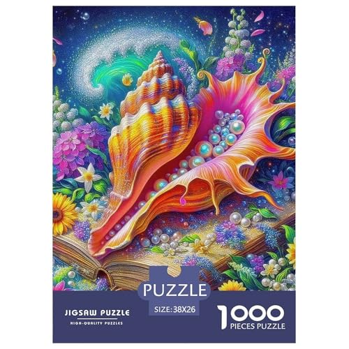 Puzzle Für Erwachsene 1000 Teile Shell Lernspiel Shell on The Strand Für Familie Freunde Für Erwachsene Kinder 38x26cm von TZOVPCDFA